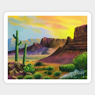 Sonoran Sunset Sticker